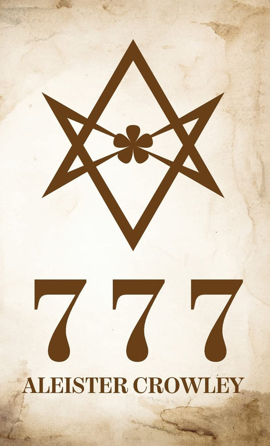 777 Hardcover by by Aleister Crowley - Hardcover Edition Book Cover