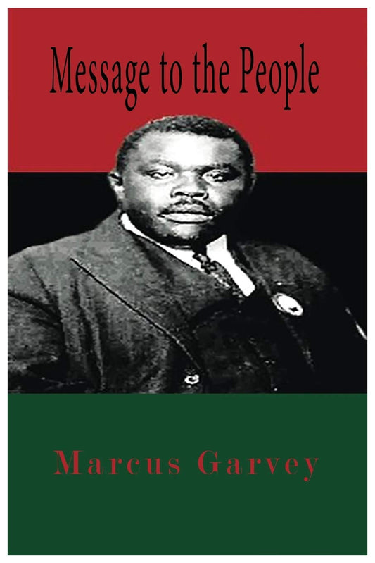 Message To The People by Garvey, Marcus - Paperback Edition Book Cover