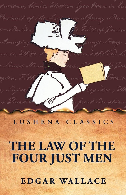 The Law of the Four Just Men by Edgar Wallace - Paperback Edition Book Cover