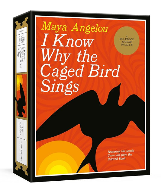 I Know Why The Caged Bird Sings: A 500-Piece Puzzle: Featuring The Iconic Cover Art from The Beloved Book cover image