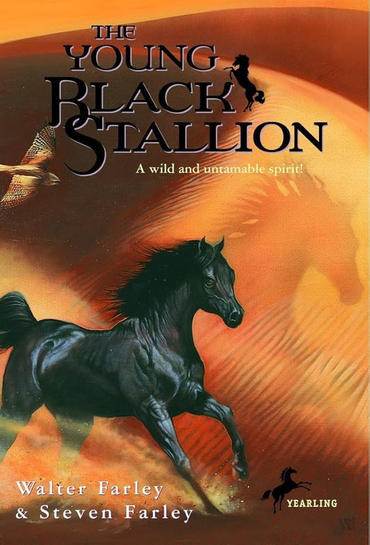 The Young Black Stallion: A Wild and Untamable Spirit! cover image