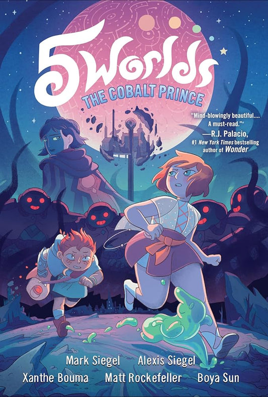 5 Worlds Book 2: The Cobalt Prince: (A Graphic Novel) cover image