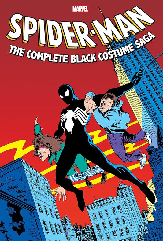 Spider-Man: The Complete Black Costume Saga Omnibus Ron Frenz Cover cover image