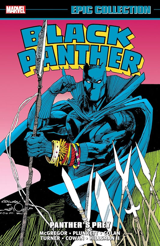 Black Panther: Panther'S Prey Omnibus Denys Cowan Cover (Black Panther: Revenge of the Black Panther Omnibus Denys Cowan Cover) cover image