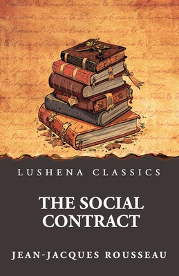 The Social Contract by Jean-Jacques Rousseau - Paperback Edition Book Cover