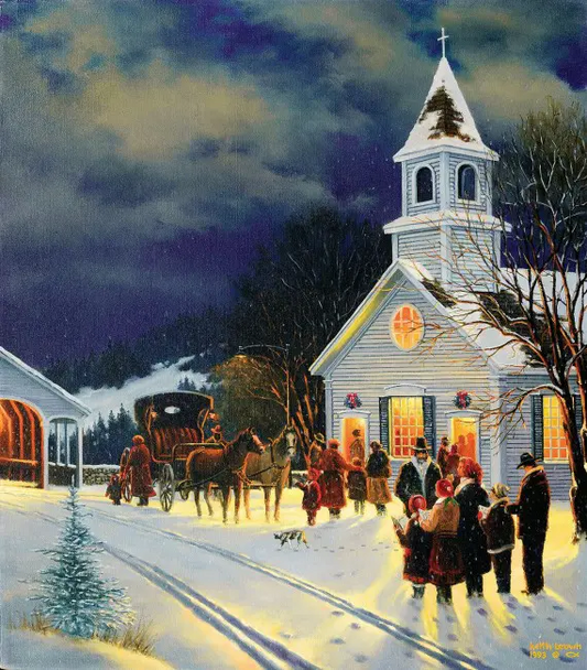 Sunsout Winter Worship Jigsaw Puzzle