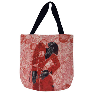 Definitely Diva Woven Tote Bag