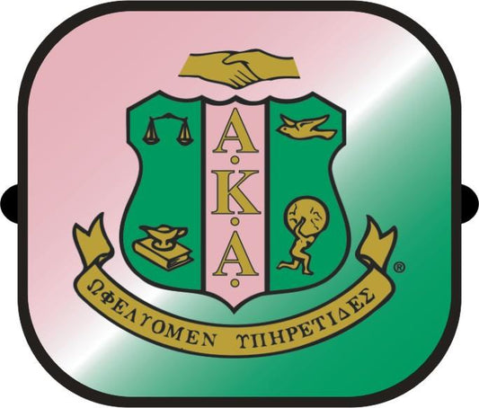 Alpha Kappa Alpha Car Window Shades