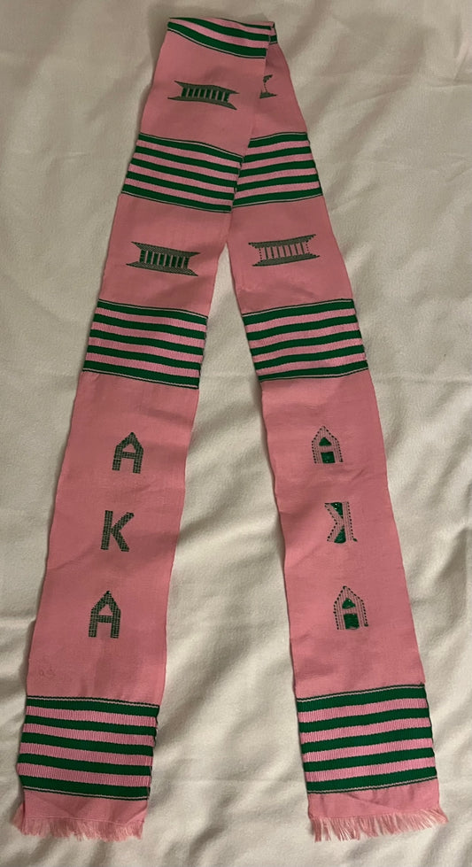 Light Pink And Green AKA Stole