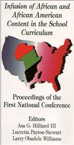 Infusion of African and African American Content in the School Curriculum: Proceedings of the First National Conference Paperback
