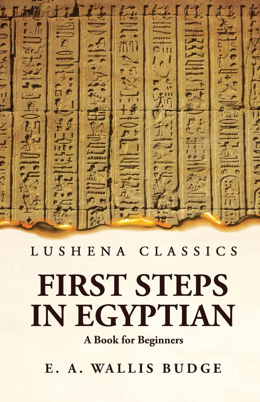 First Steps in Egyptian A Book for Beginners Paperback
