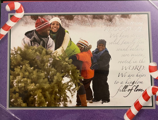 Thats The Blessed Gift We Share Christmas Card