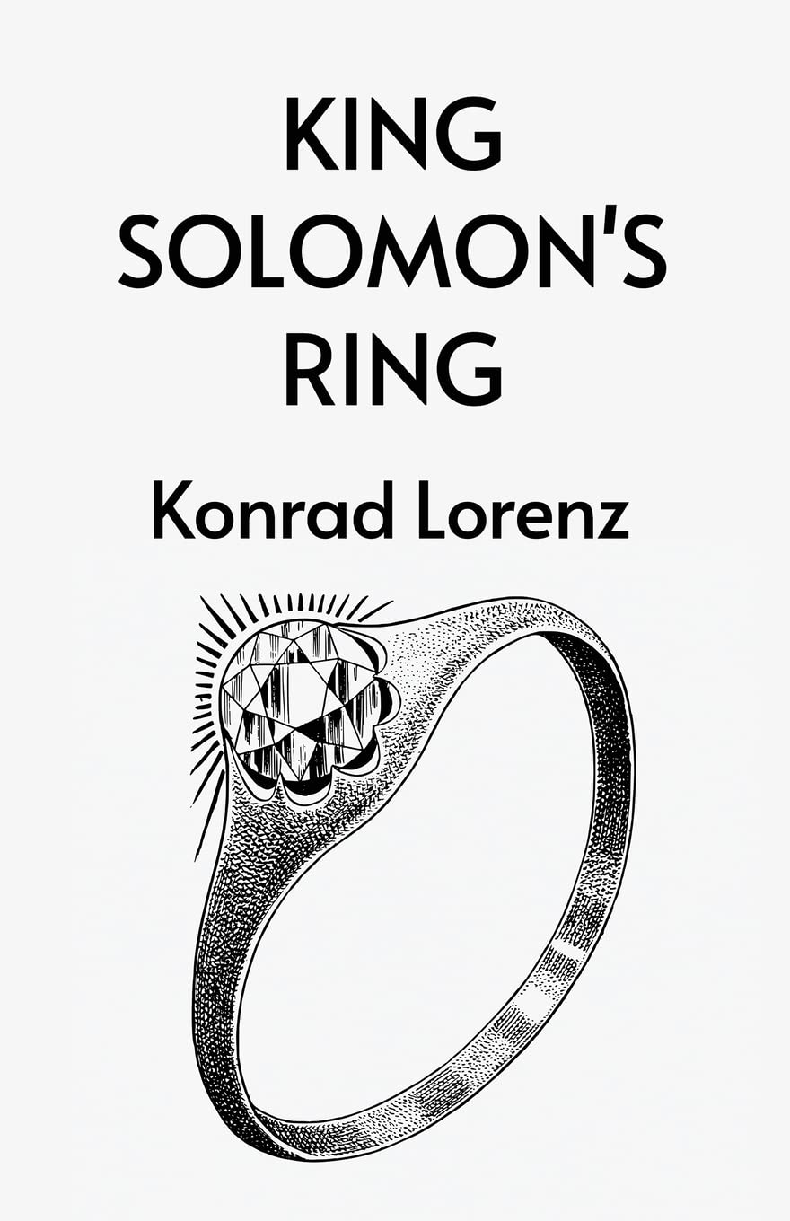 King Solomon's Ring by Konrad Lorenz - Paperback Edition Book Cover