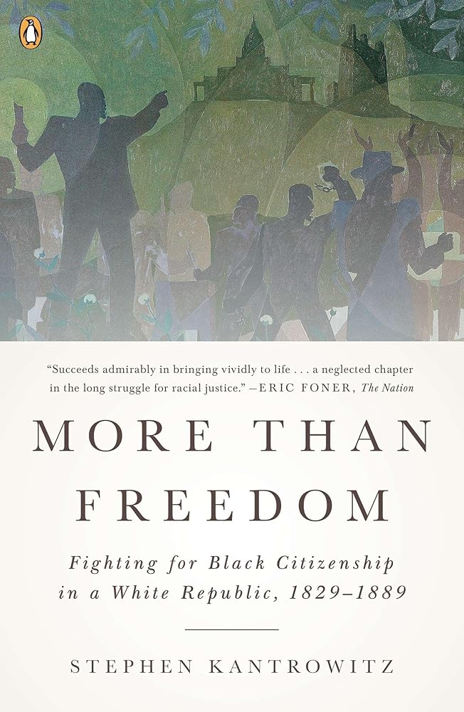 More Than Freedom: Fighting for Black Citizenship in a White Republic, 1829-1889 cover image