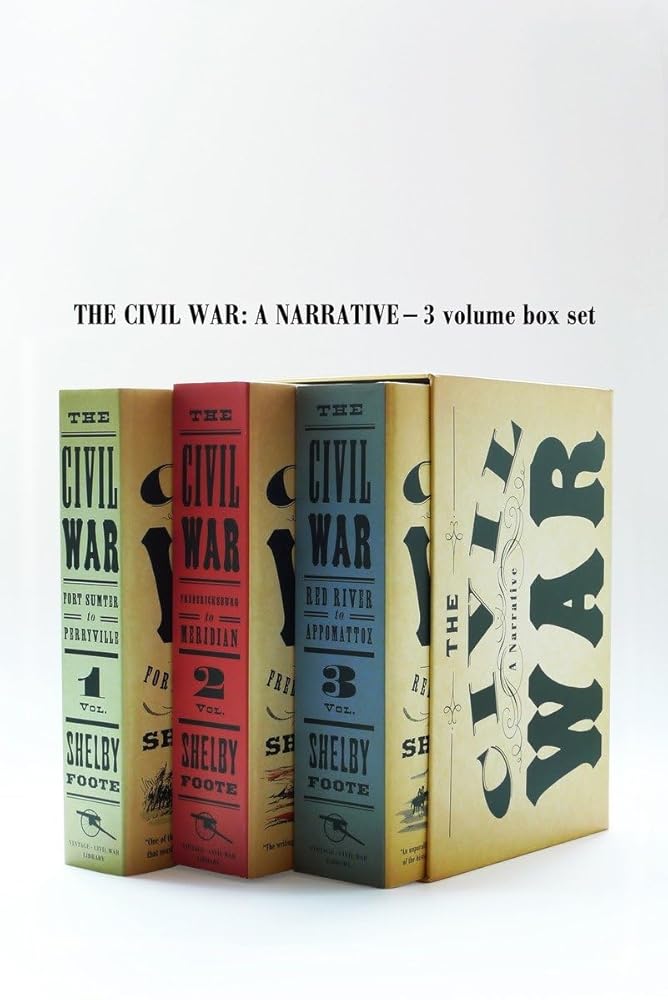 The Civil War: A Narrative - 3 Volume Box Set cover image