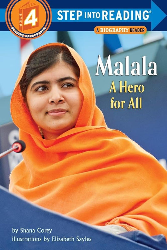 Malala: A Hero for All (Step into Reading) cover image