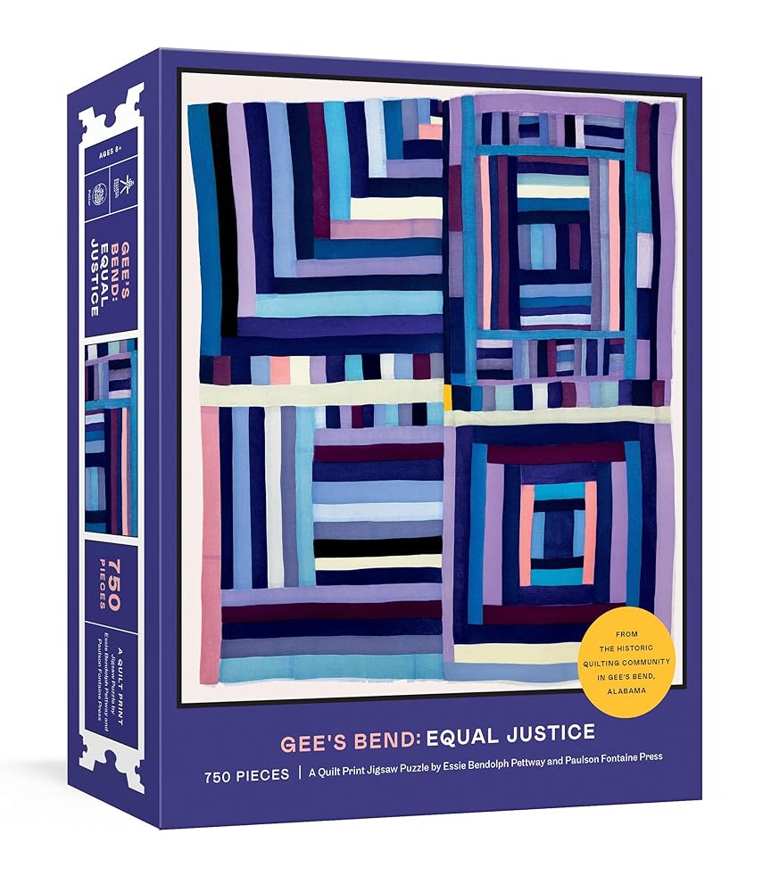 Gee's Bend: Equal Justice: A Quilt Print Jigsaw Puzzle: 750 Pieces Jigsaw Puzzles for Adults cover image