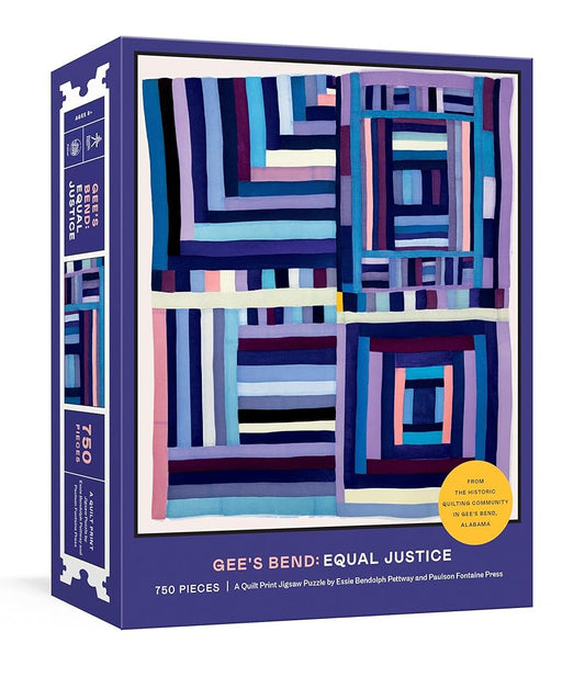 Gee's Bend: Equal Justice: A Quilt Print Jigsaw Puzzle: 750 Pieces Jigsaw Puzzles for Adults cover image