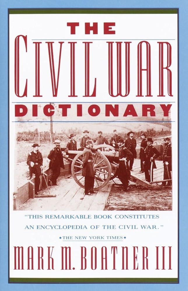 The Civil War Dictionary cover image