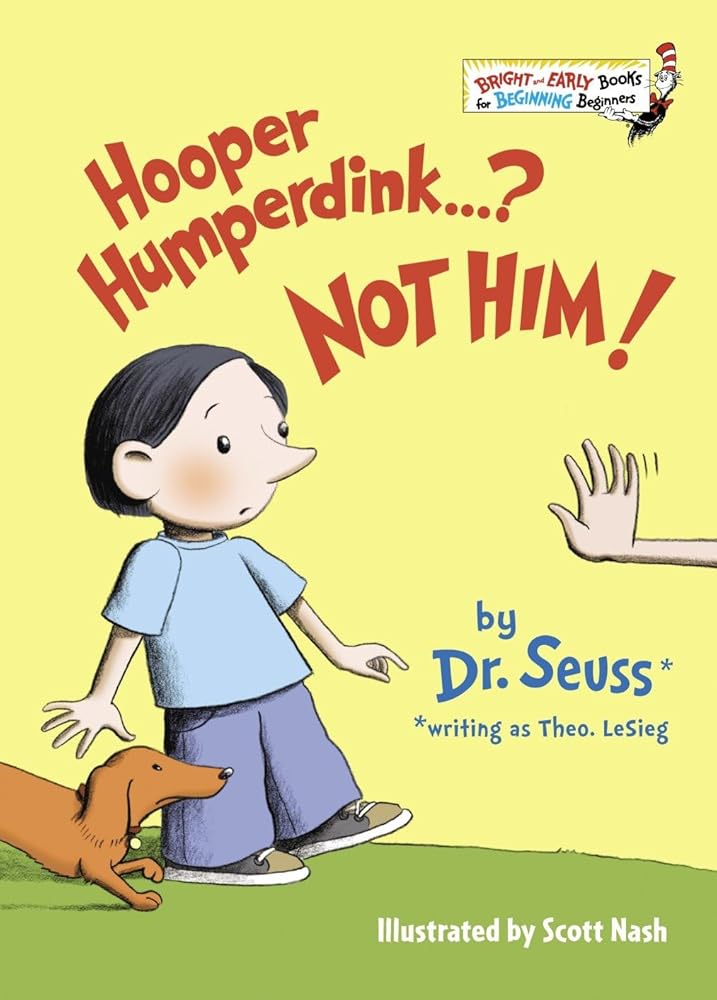 Hooper Humperdink...? Not Him! (Bright & Early Books) cover image