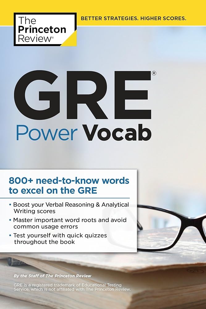 GRE Power Vocab (Graduate School Test Preparation) cover image