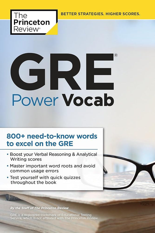 GRE Power Vocab (Graduate School Test Preparation) cover image