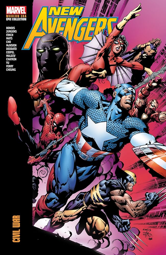 New Avengers Modern Era Epic Collection: Civil War cover image