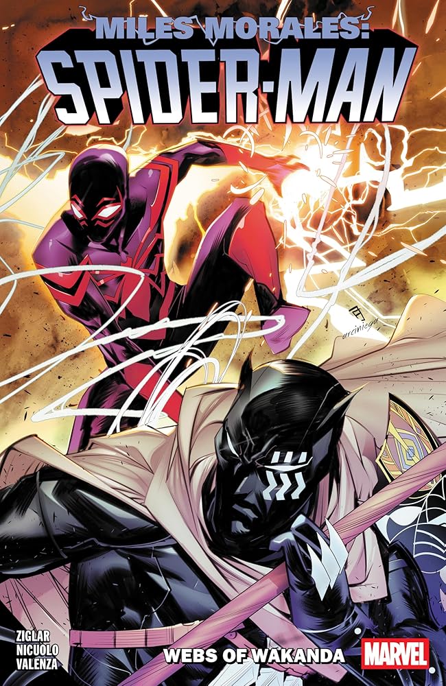 Miles Morales: Spider-Man By Cody Ziglar Vol. 6 - Webs Of Wakanda cover image