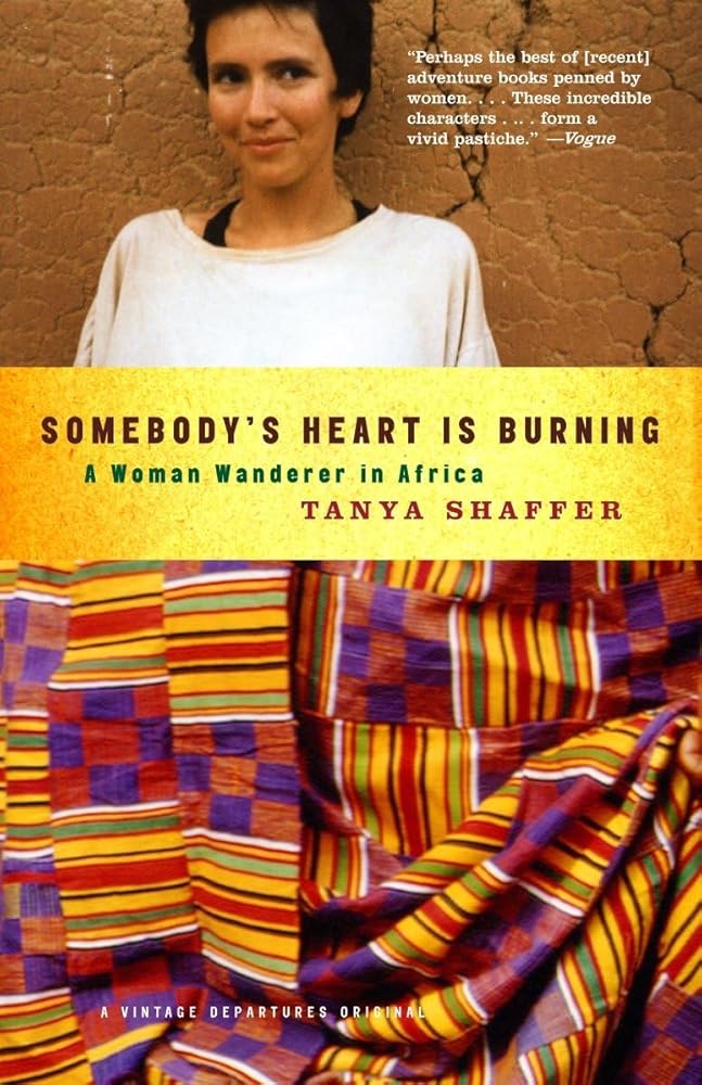 Somebody's Heart Is Burning: A Woman Wanderer in Africa cover image