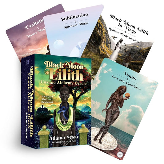 Black Moon Lilith Cosmic Alchemy Oracle: A 44-Card Deck and Guidebook cover image