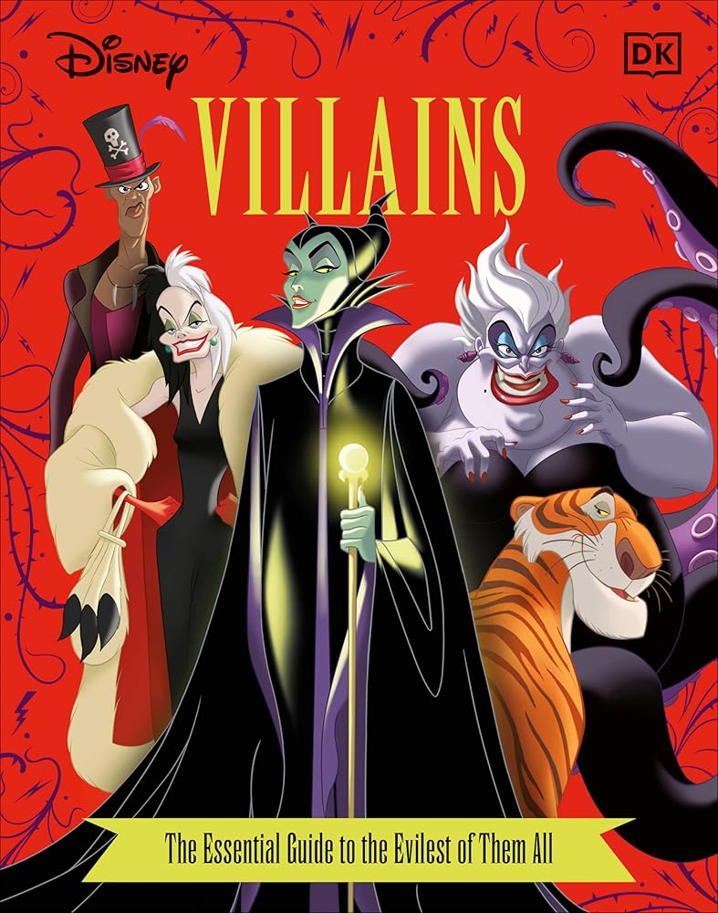 Disney Villains The Essential Guide, New Edition cover image