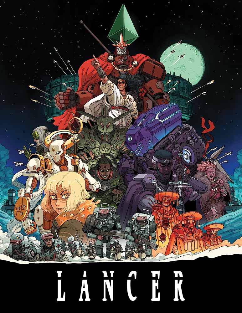 Dark Horse Comics Lancer TTRPG Core Rulebook cover image