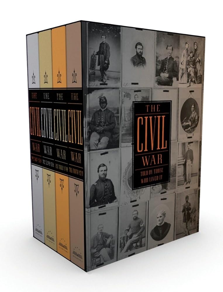 The Civil War Told by Those Who Lived It: A Library of America Boxed Set cover image