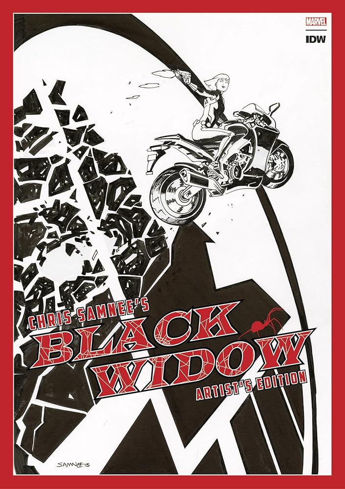 Chris Samnee's Black Widow Artist's Edition cover image