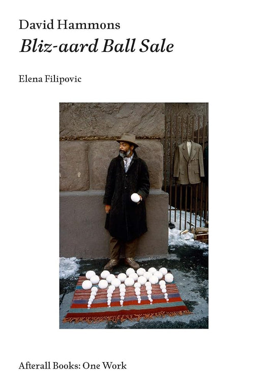 David Hammons: Bliz-aard Ball Sale (Afterall Books / One Work) cover image
