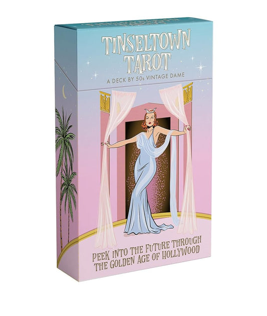 Tinseltown Tarot: A Look into Your Future Through the Golden Age of Hollywood cover image