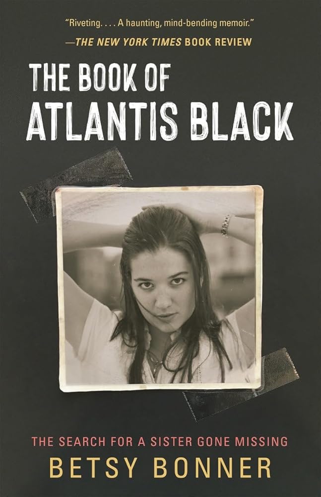 The Book of Atlantis Black: The Search for a Sister Gone Missing cover image