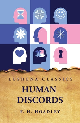 Human Discords by F. H. Hoadley - Paperback Edition Book Cover