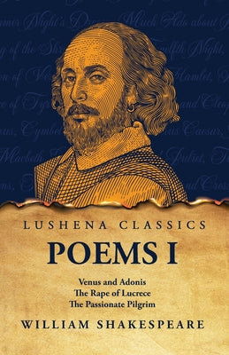 POEMS I by William Shakespeare - Paperback Edition Book Cover