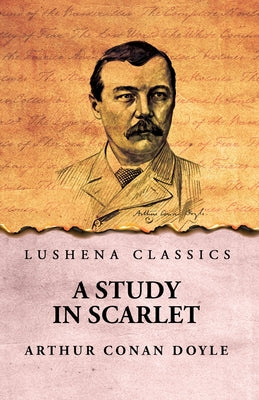 A Study in Scarlet by Arthur Conan Doyle - Paperback Edition Book Cover