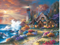 Guardian of Light a 300-Piece Jigsaw Puzzle by Sunsout