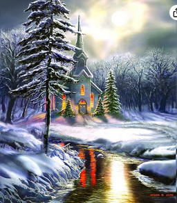 Wildwood Church 300 Piece Jigsaw Puzzle by SunsOut