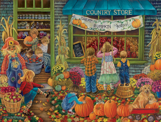 Pumpkin Festival Jigsaw Puzzle