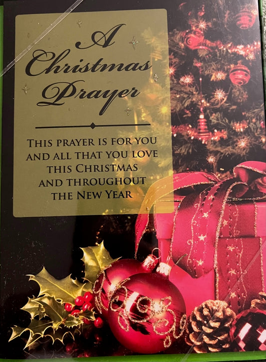 A Christmas Prayer Christmas Card