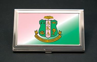 Alpha Kappa Alpha Business Card Case