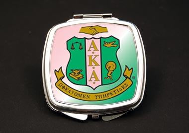 Alpha Kappa Alpha Compact Mirrors