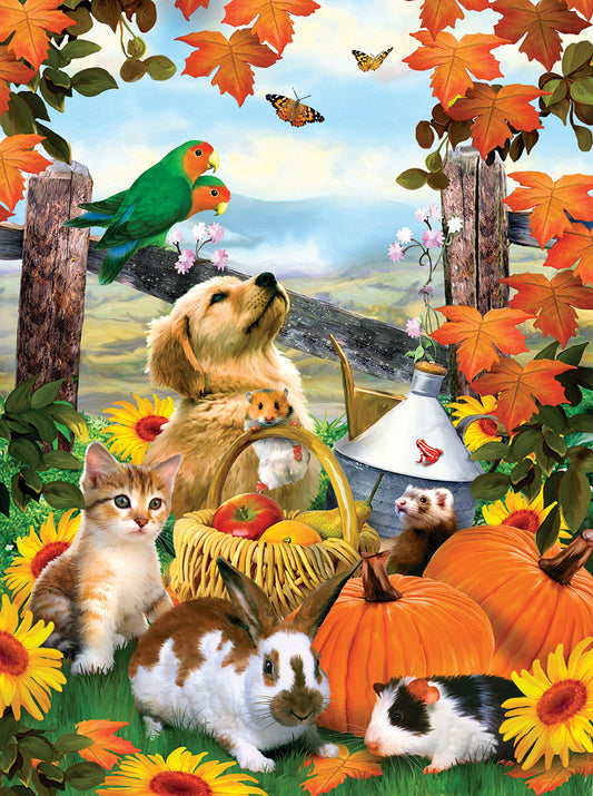 Sunsout Autumn Harvest - 1000pc Jigsaw Puzzle