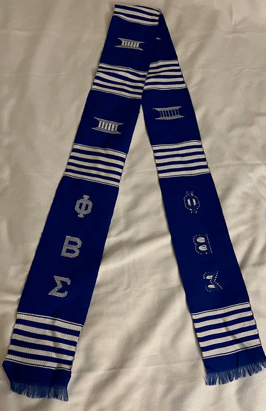 Blue Phi Beta Sigma Stole