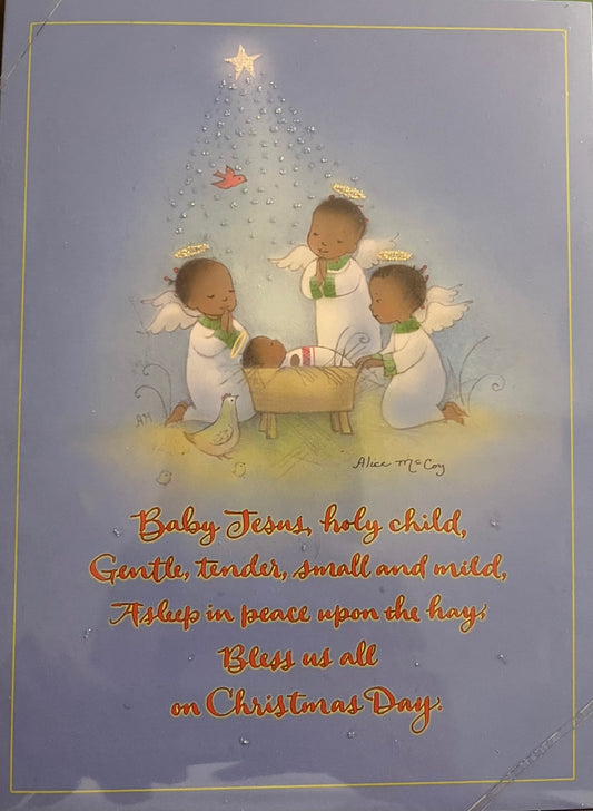 Baby Jesus, Holy Child Christmas Card