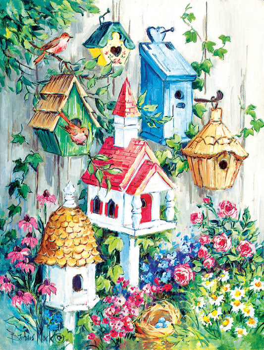 Sunsout Grandma's Birdhouses - 500pc Jigsaw Puzzle